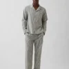 Pyjamasbyxor i avslappnad passform
