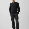Pyjamasbyxor i avslappnad passform