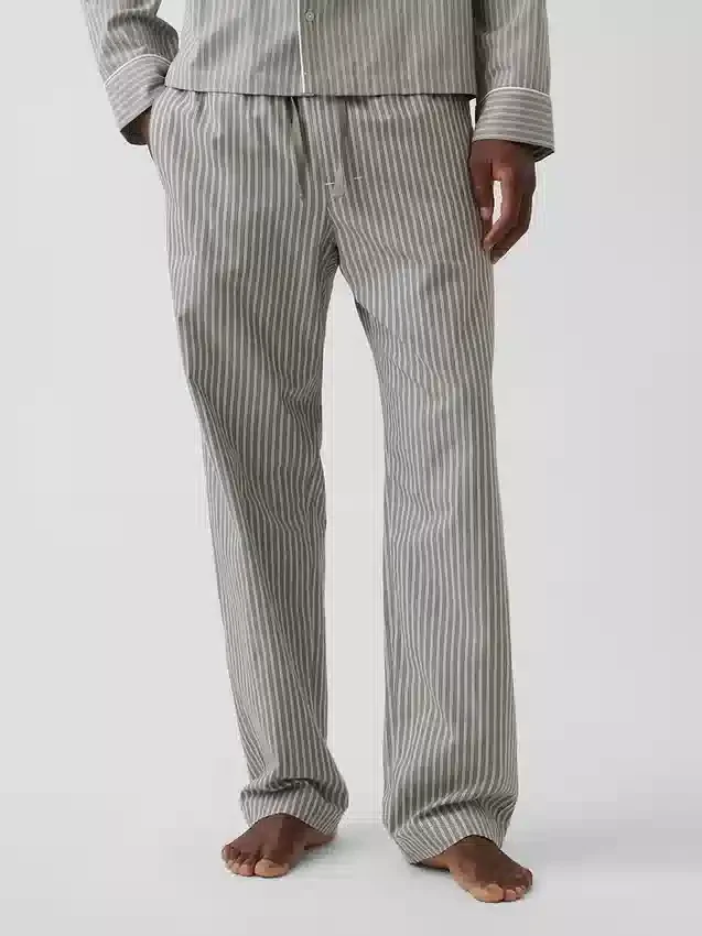 Pyjamasbyxor i avslappnad passform