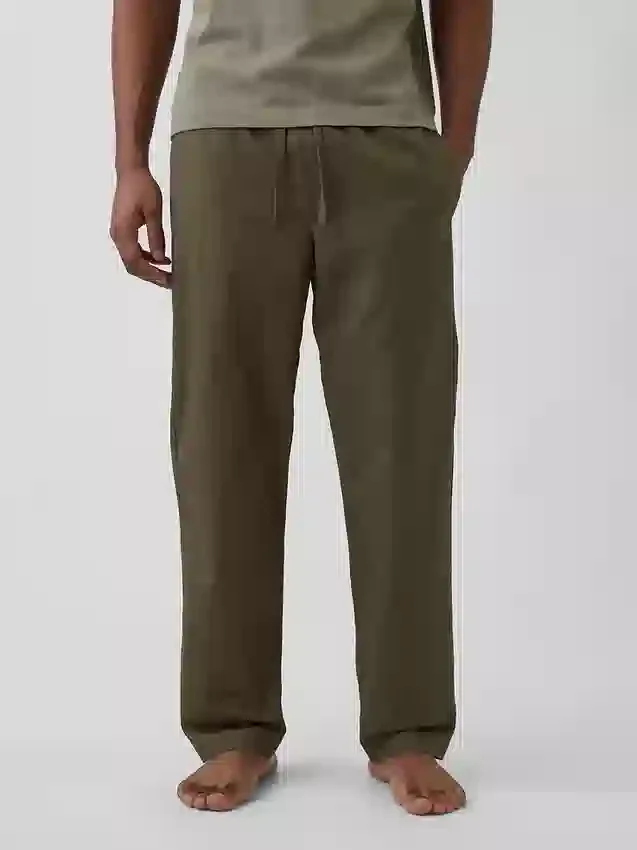 Pyjamasbyxor i avslappnad passform