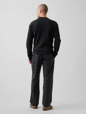 Pyjamasbyxor i avslappnad passform