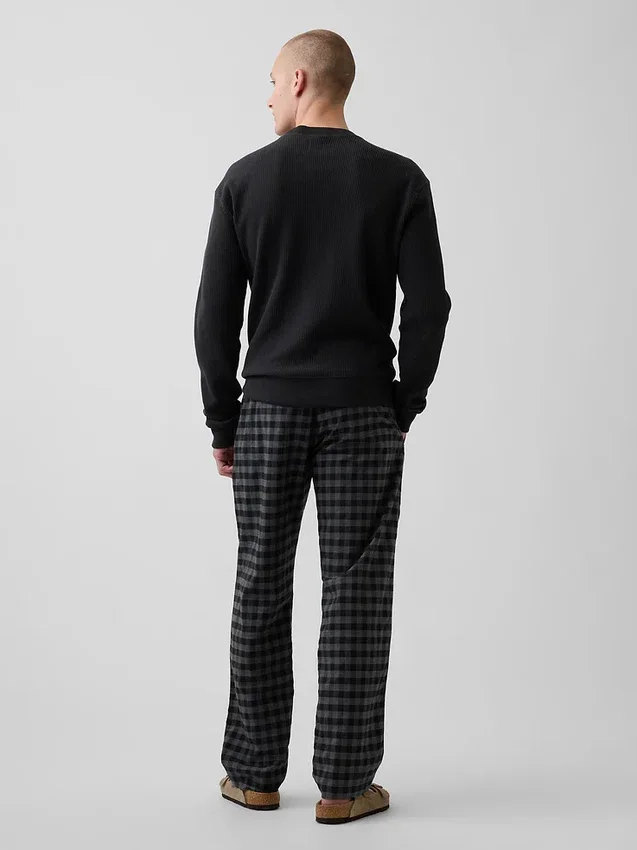 Pyjamasbyxor i avslappnad passform