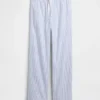 Pyjamasbyxor i avslappnad passform