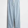 Pyjamasbyxor i avslappnad passform
