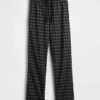Pyjamasbyxor i avslappnad passform