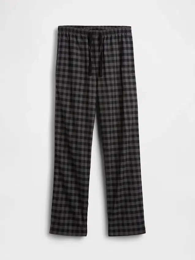 Pyjamasbyxor i avslappnad passform
