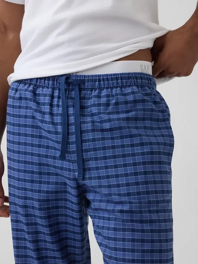Pyjamasbyxor i avslappnad passform