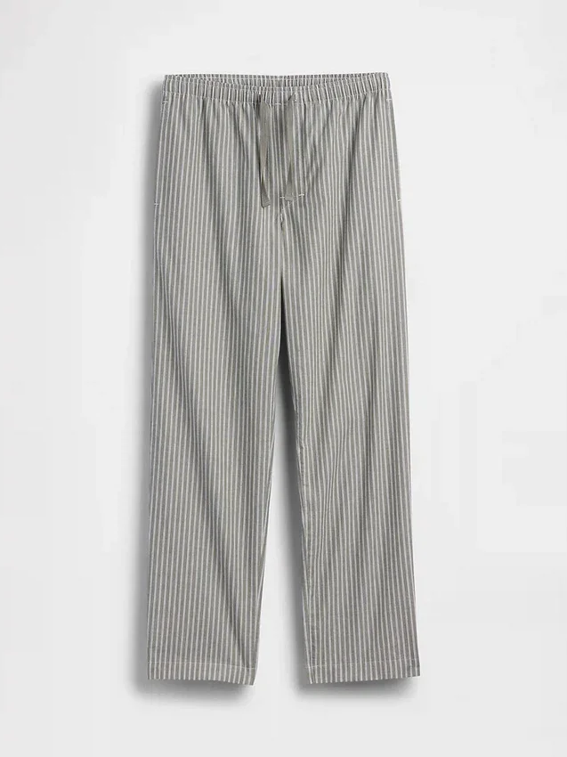 Pyjamasbyxor i avslappnad passform