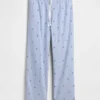 Pyjamasbyxor i avslappnad passform