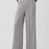 Pyjamasbyxor i mjuk modalribb