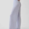 Pyjamasbyxor i mjuk modalribb
