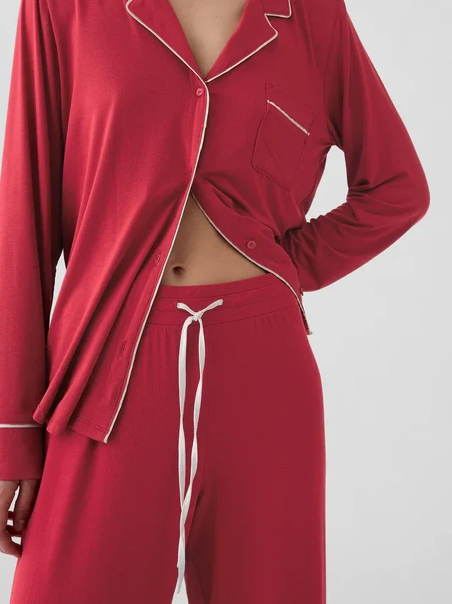 Pyjamasbyxor i modal