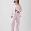 Pyjamasbyxor i poplin