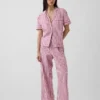 Pyjamasbyxor i poplin