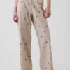 Pyjamasbyxor i poplin