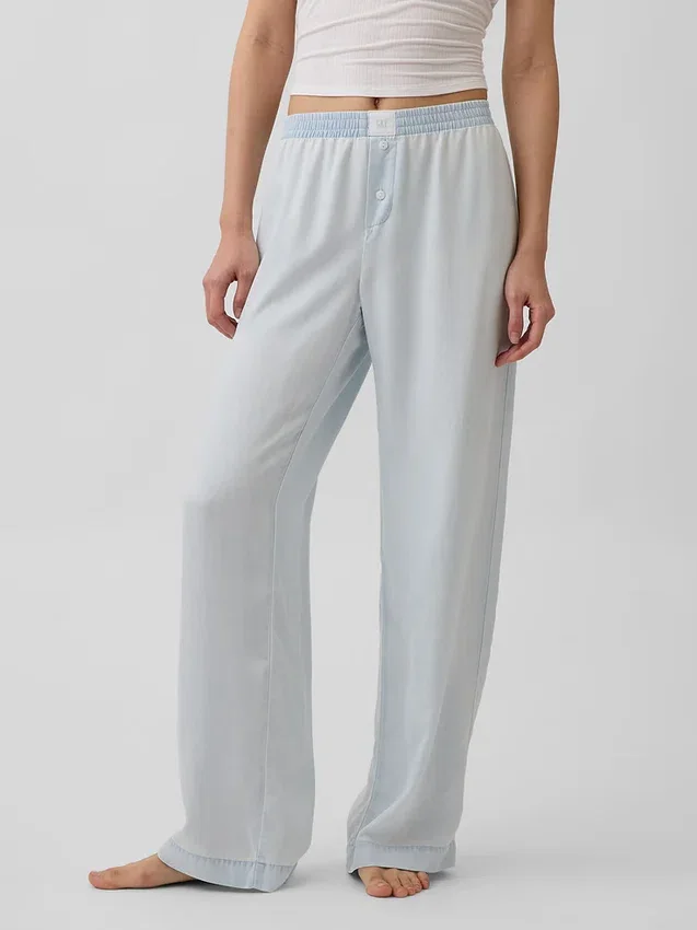 Pyjamasbyxor i poplin
