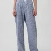 Pyjamasbyxor i poplin