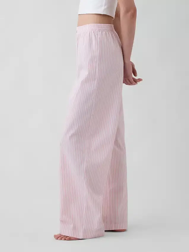 Pyjamasbyxor i poplin