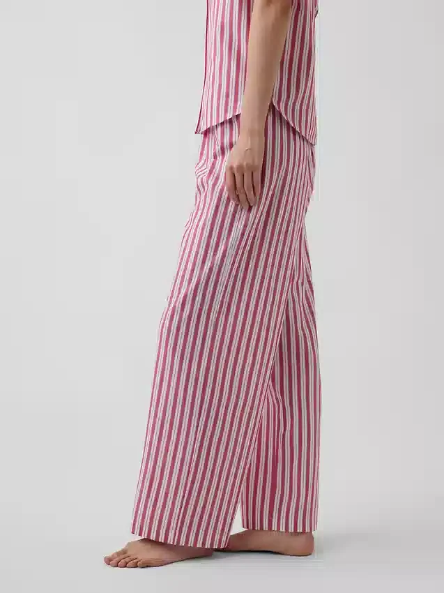 Pyjamasbyxor i poplin