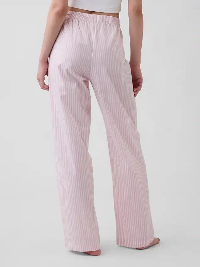 Pyjamasbyxor i poplin