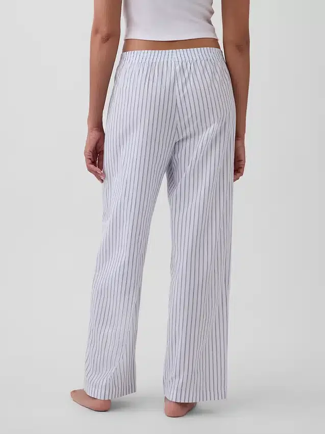Pyjamasbyxor i poplin