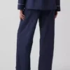 Pyjamasbyxor i poplin