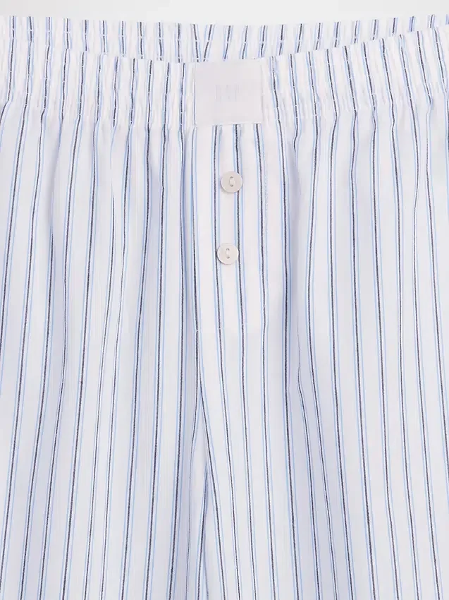 Pyjamasbyxor i poplin
