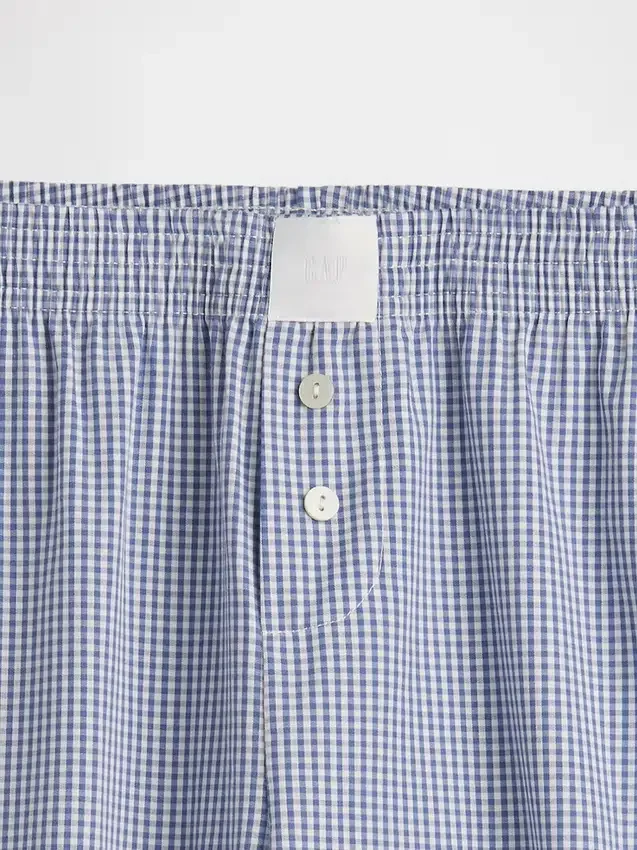 Pyjamasbyxor i poplin