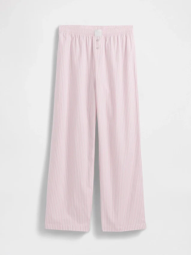 Pyjamasbyxor i poplin