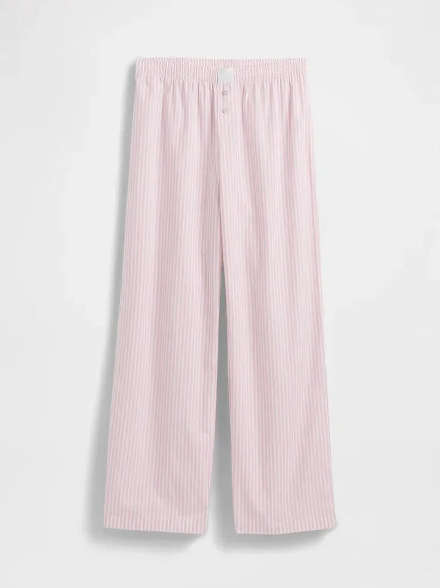 Pyjamasbyxor i poplin