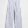 Pyjamasbyxor i poplin