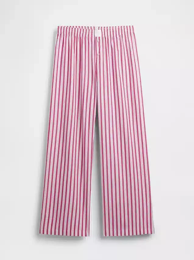 Pyjamasbyxor i poplin