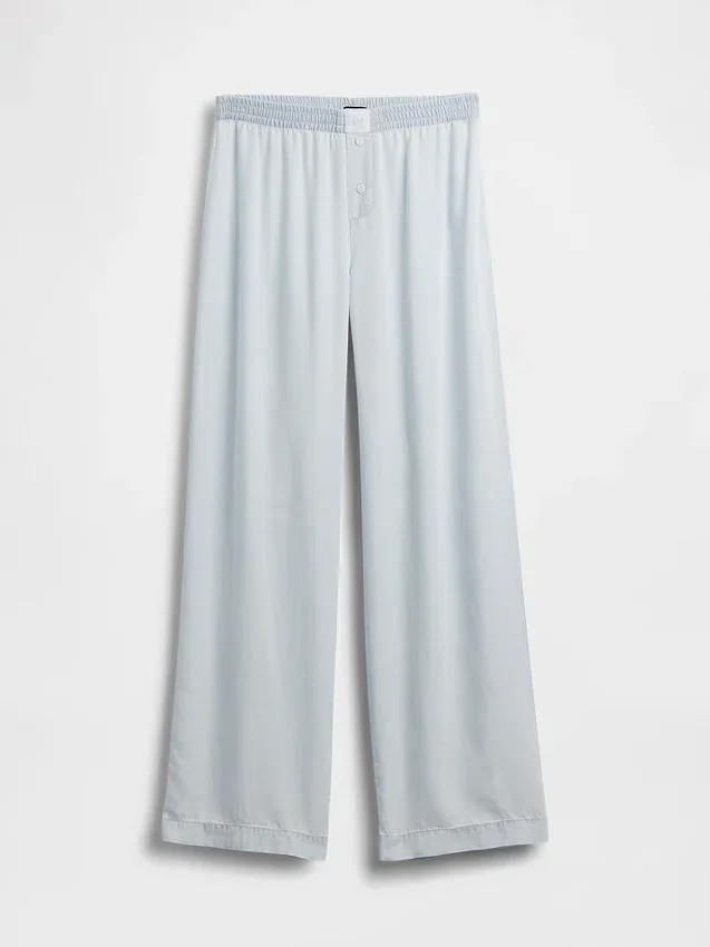 Pyjamasbyxor i poplin