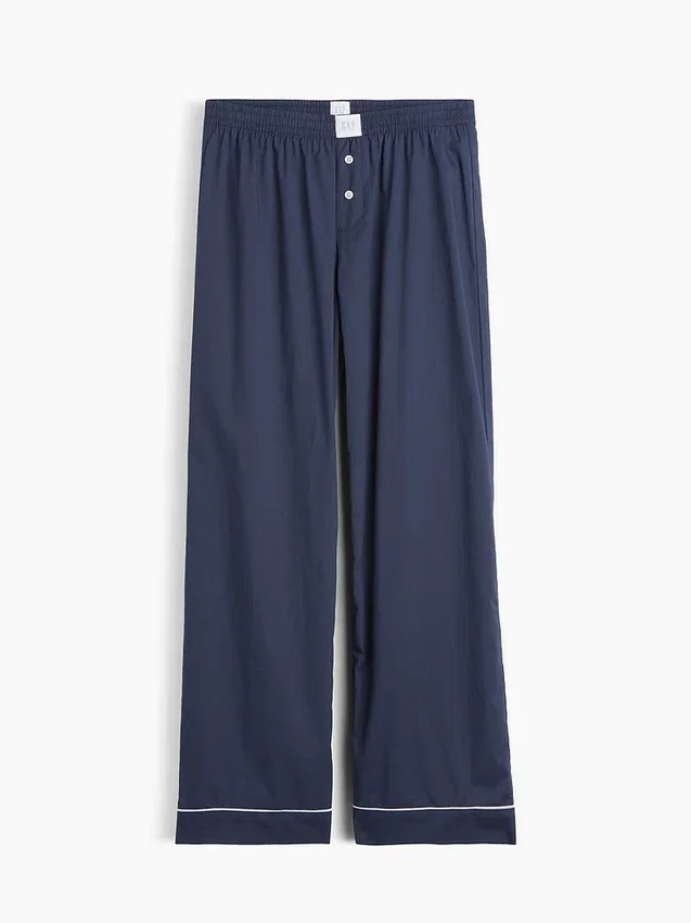 Pyjamasbyxor i poplin
