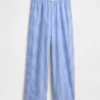Pyjamasbyxor i poplin