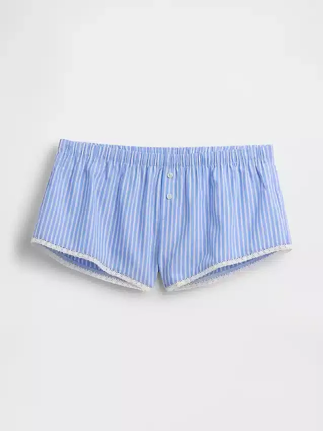 Pyjamasbyxor i poplin Shorts