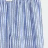 Pyjamasbyxor i återvunnen flanell för barn