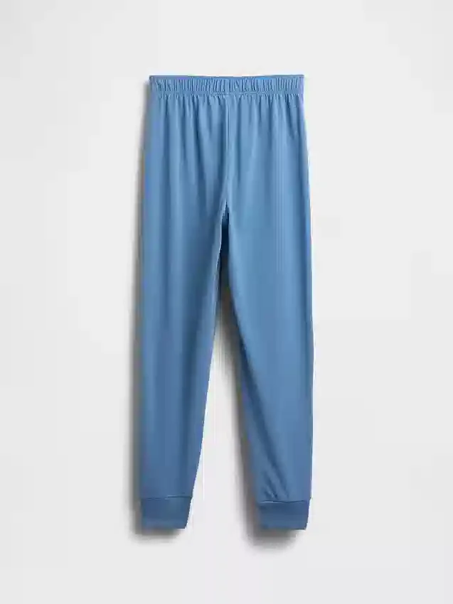 Pyjamasbyxor i återvunnet material för barn