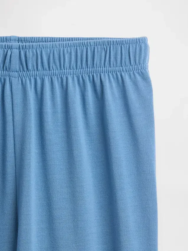 Pyjamasbyxor i återvunnet material för barn