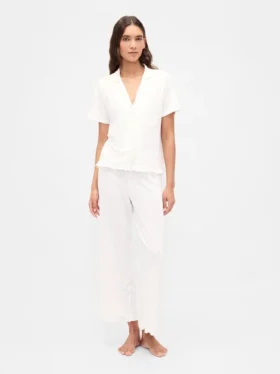 Pyjamasbyxor med volanger