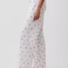 Pyjamasbyxor med Winnie the Pooh-mönster i pointelle