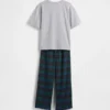 Pyjamaset för barn i återvunnet material