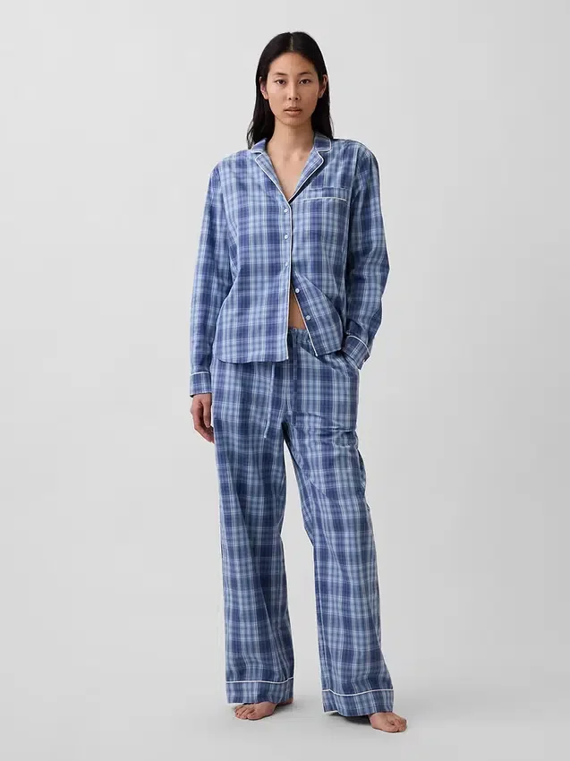 Pyjamaset i poplin