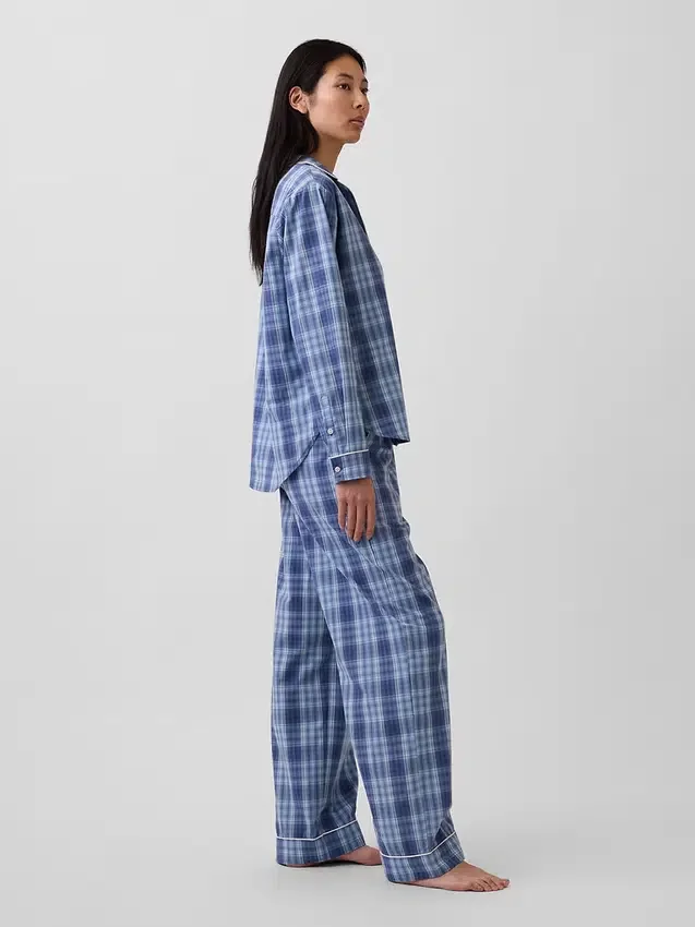 Pyjamaset i poplin
