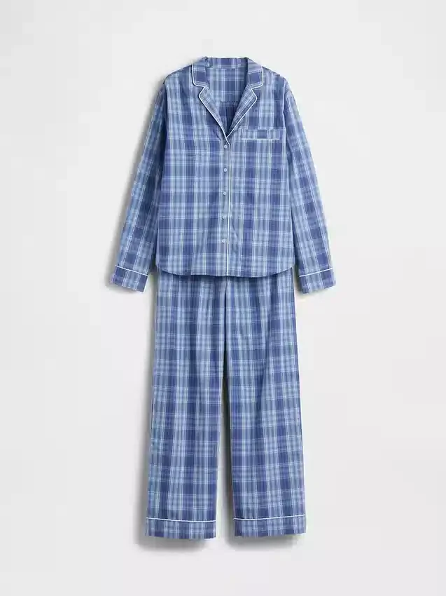 Pyjamaset i poplin