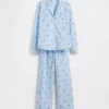 Pyjamaset i poplin