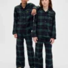 Pyjamaset i återvunnen flanell för barn