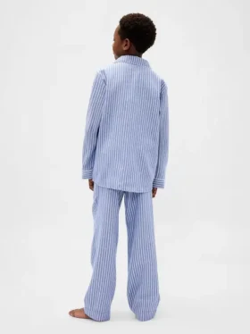 Pyjamaset i återvunnen flanell för barn