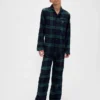 Pyjamaset i återvunnen flanell för barn