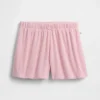 PyjamasShorts för barn i återvunnen pointelle